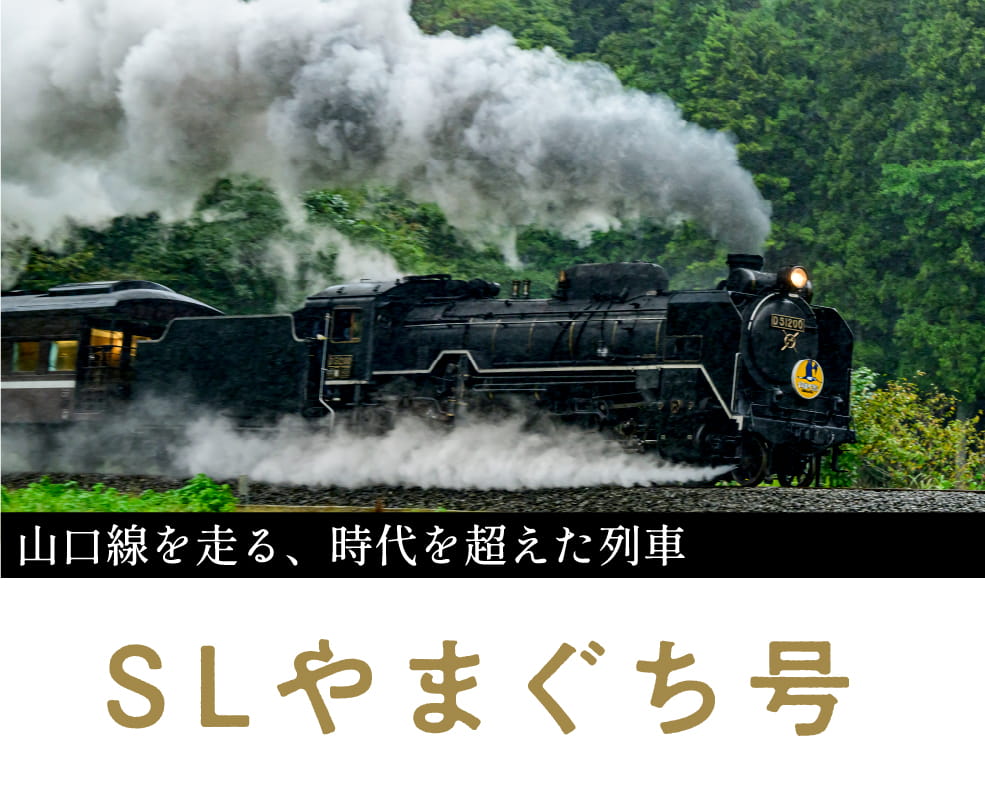 瀬戸内を味わう、寄り道の列車 SLやまぐち号